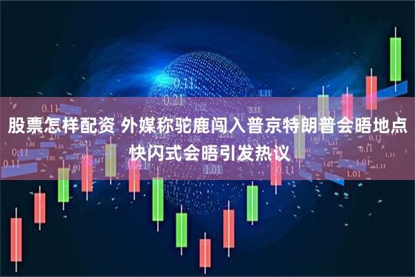 股票怎樣配資 外媒稱駝鹿闖入普京特朗普會晤地點 快閃式會晤引發(fā)熱議